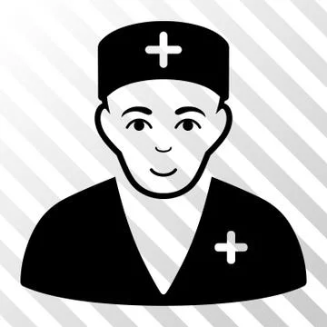 Medic Vector Icon Illustrazione stock