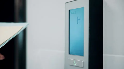 Medical, access control or hands in hospital with code, security or verification Stock-Footage 335919488