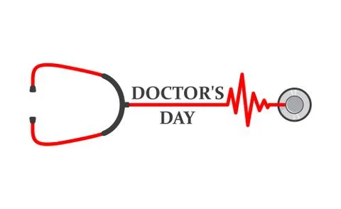 Medical background for Doctors day. Vector illustration Stock Illustration