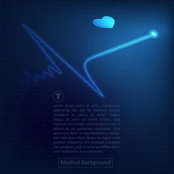 Medical background.. Stock Illustration