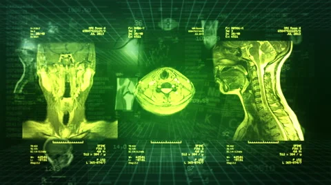 Medical Background. Loopable. Green. Locked. Stock Footage 45198636