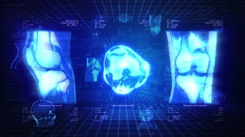 Medical Background. Loopable. Locked. Blue. 스톡 동영상 46747591