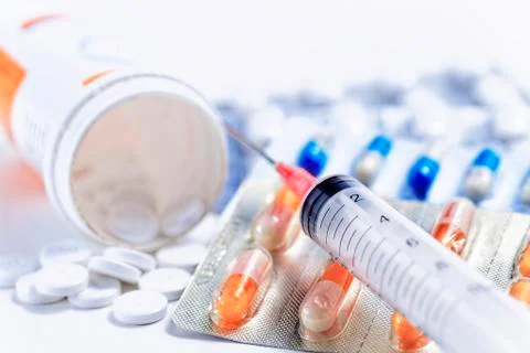 Medical background Stock Photos