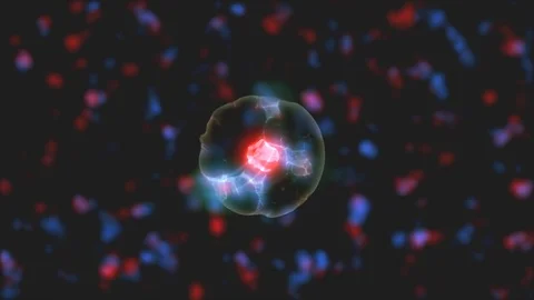 Medical background, scientist is sampling Stock Footage 121683543