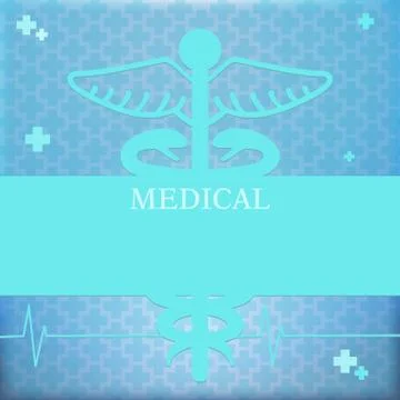 Medical background. Vector Illustration.. Stock Illustration