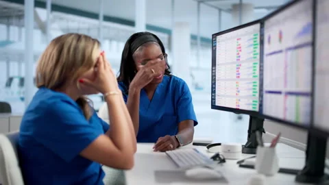 Medical Biller And Coder Struggle Stock Footage 346925913