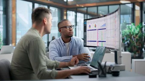 Medical Billing Coder Carefully Reviews Spreadsheet Data For Accurate Claims  Stock Photos