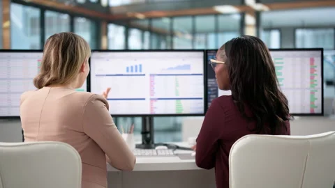 Medical Billing Coders Celebrate Teamwork Success Stock-Footage 346319415