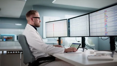 Medical Billing Doctor Coding On Spreadsheet Stock Footage 320250899