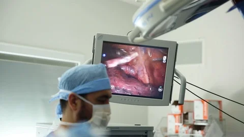 Medical camera screen Stock Footage 85924111