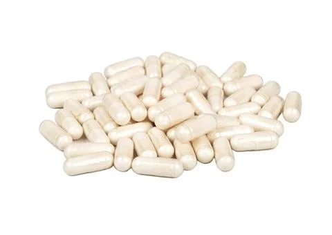 Medical capsules isolate Stock Photos