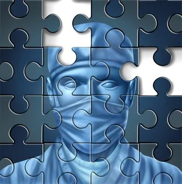 Medical Care Problems Stock Illustration