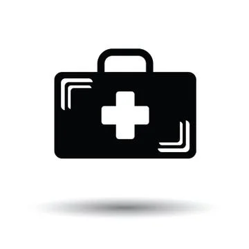 Medical case icon Stock Illustration