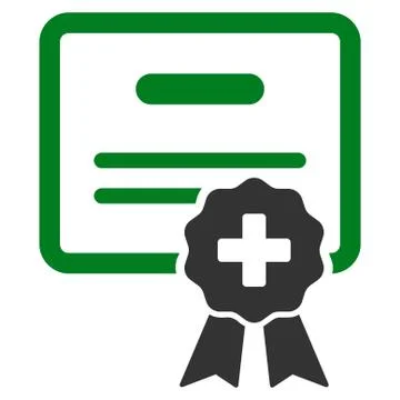 Medical Certification Icon Stock Illustration