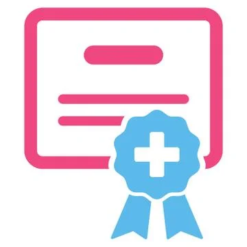 Medical Certification Icon Stock Illustration
