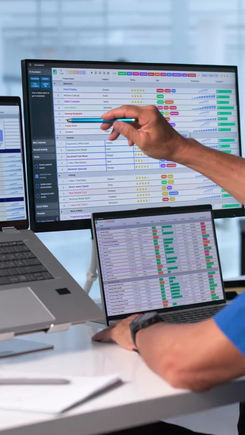 Medical Coder Carefully Reviewing Billing Codes On Laptop Stock-Footage 343884455