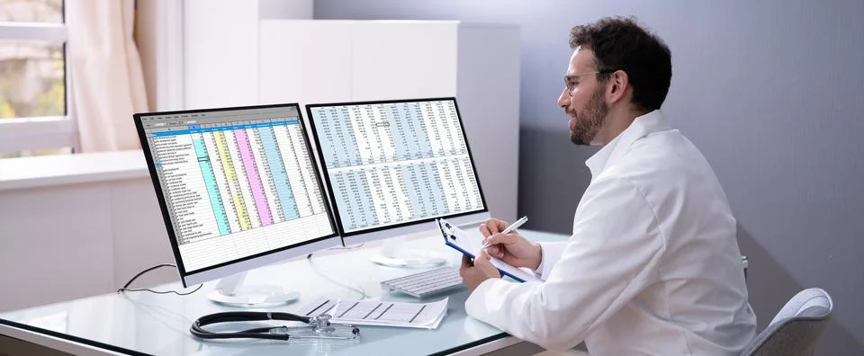 Medical Coding Bill Stock Photos