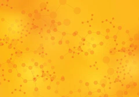 Medical concept with molecule pattern background. Stock Illustration