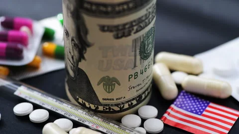 Medical cost concept. Stock Footage 313275030
