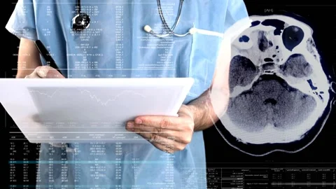 Medical Data Stock Footage 200706932