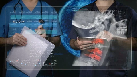 Medical Data Video stock 210593861