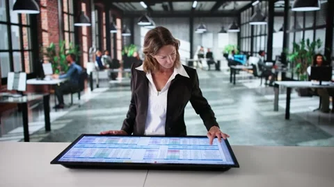 Medical Data In Spreadsheet. Accountant Billing Stock Footage 310396723