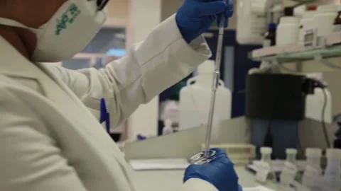 Medical Development Laboratory Stock-Footage 155118641