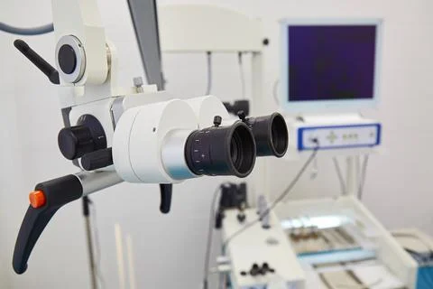 Medical device for the study of the inner ear Stock Photos