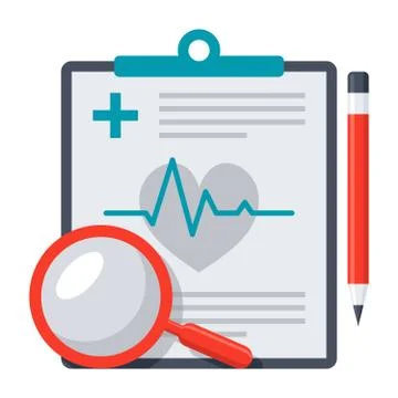 Medical Diagnostic Vector Icon Stock Illustration