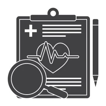 Medical Diagnostic Vector Icon Stock Illustration