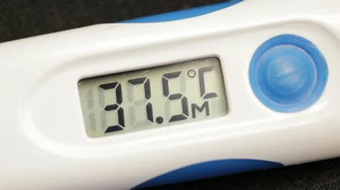 Medical digital thermometer Stock-Footage 11150502