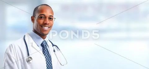 Medical doctor man. Stock Photos