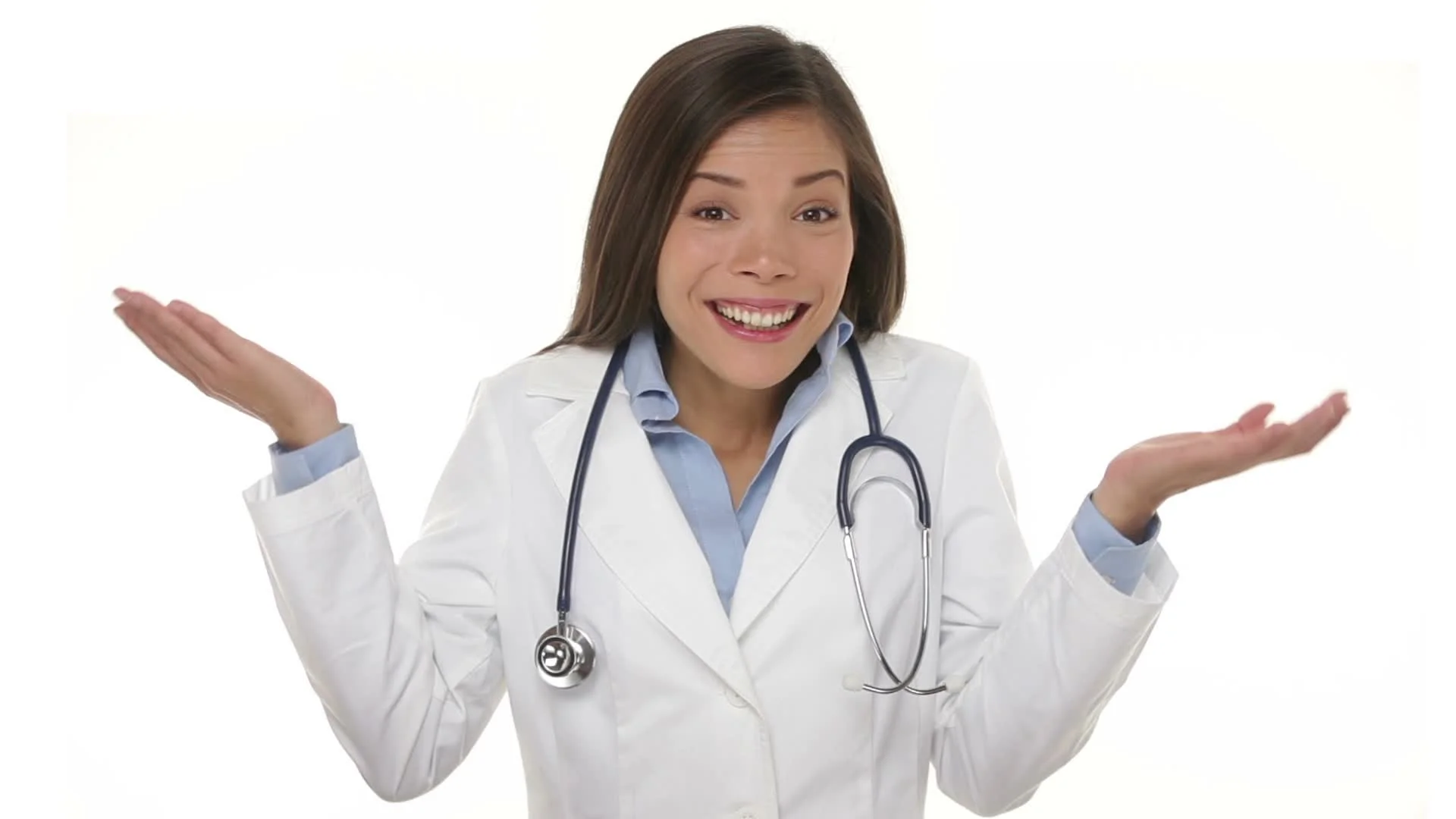 Medical doctor shrugging in doubt thinki... | Stock Video | Pond5