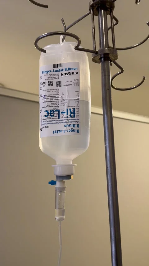 Medical dropper. Drop counterintuitive veterinary. Dropper in the hospital. Stock Footage 277601923