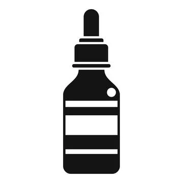 Medical dropper icon simple vector. Protection resistance Stock Illustration