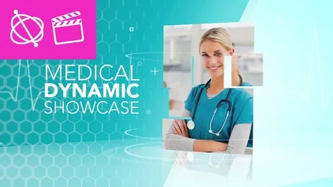 Medical Dynamic Showcase - Apple Motion and Final Cut Pro X Template After Effects stock