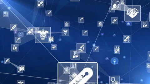 Medical Elements Background Stock Footage 219356967