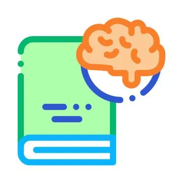 Medical Encyclopedia Biohacking Icon Vector Illustration Illustrazione stock