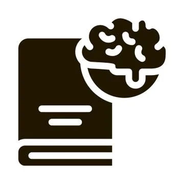 Medical Encyclopedia Biohacking Icon Vector Illustration Illustrazione stock