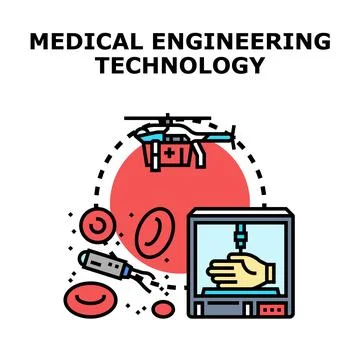 Medical engineering technology concept developing future healthcare solutions 스톡 일러스트