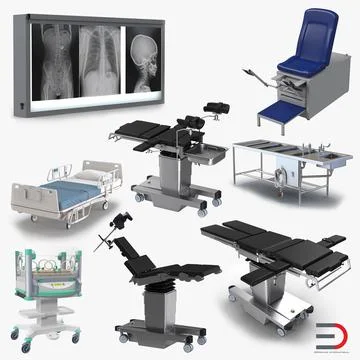 Medical Equipment 3D Models Collection ~ 3D Model #96423370
