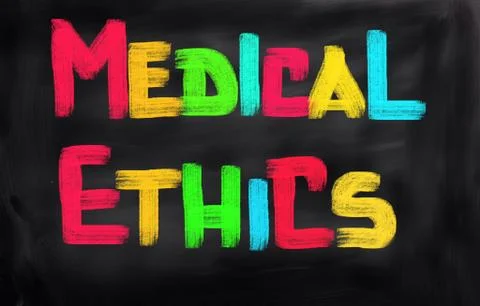 Medical Ethics Concept Stock Illustration
