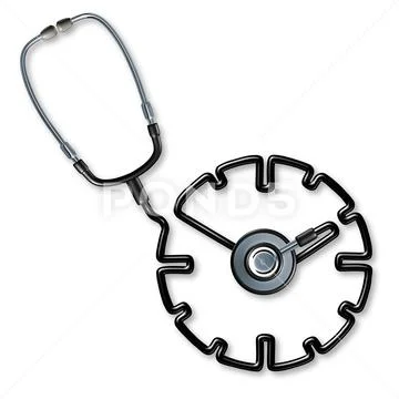 Medical-Examination-Appointment Stock Illustration