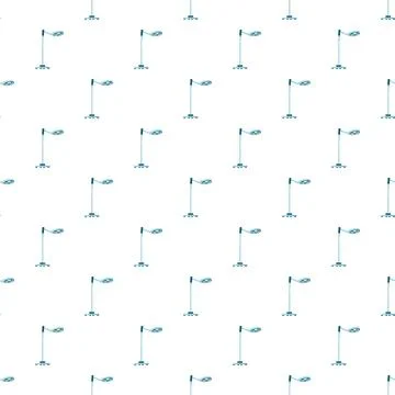 Medical examination lamp seamless pattern with equipment イラスト素材