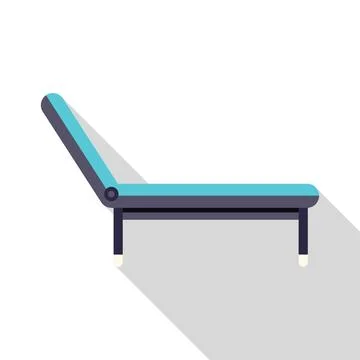 Medical examination table being prepared for patient in hospital Stock Illustration