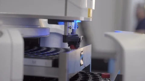 Medical experiment. Creating a cure. Bacteriological weapons. Poisonous Stock Footage 111962744