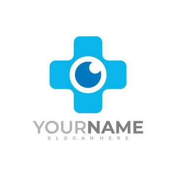 Medical Eye logo vector template, Creative Eye logo design concepts Stock Illustration