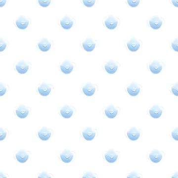 Medical face mask pattern for virus protection background Stock Illustration