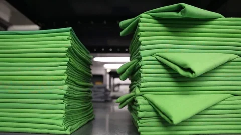Medical folded clothes 動画素材 71935144
