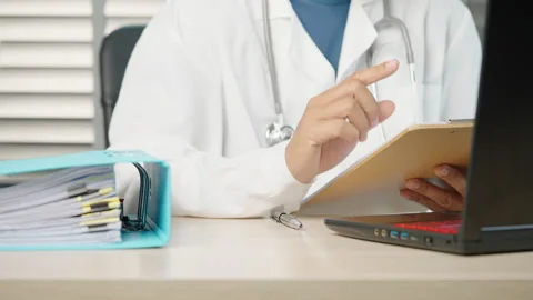 Medical Video stock 163761396